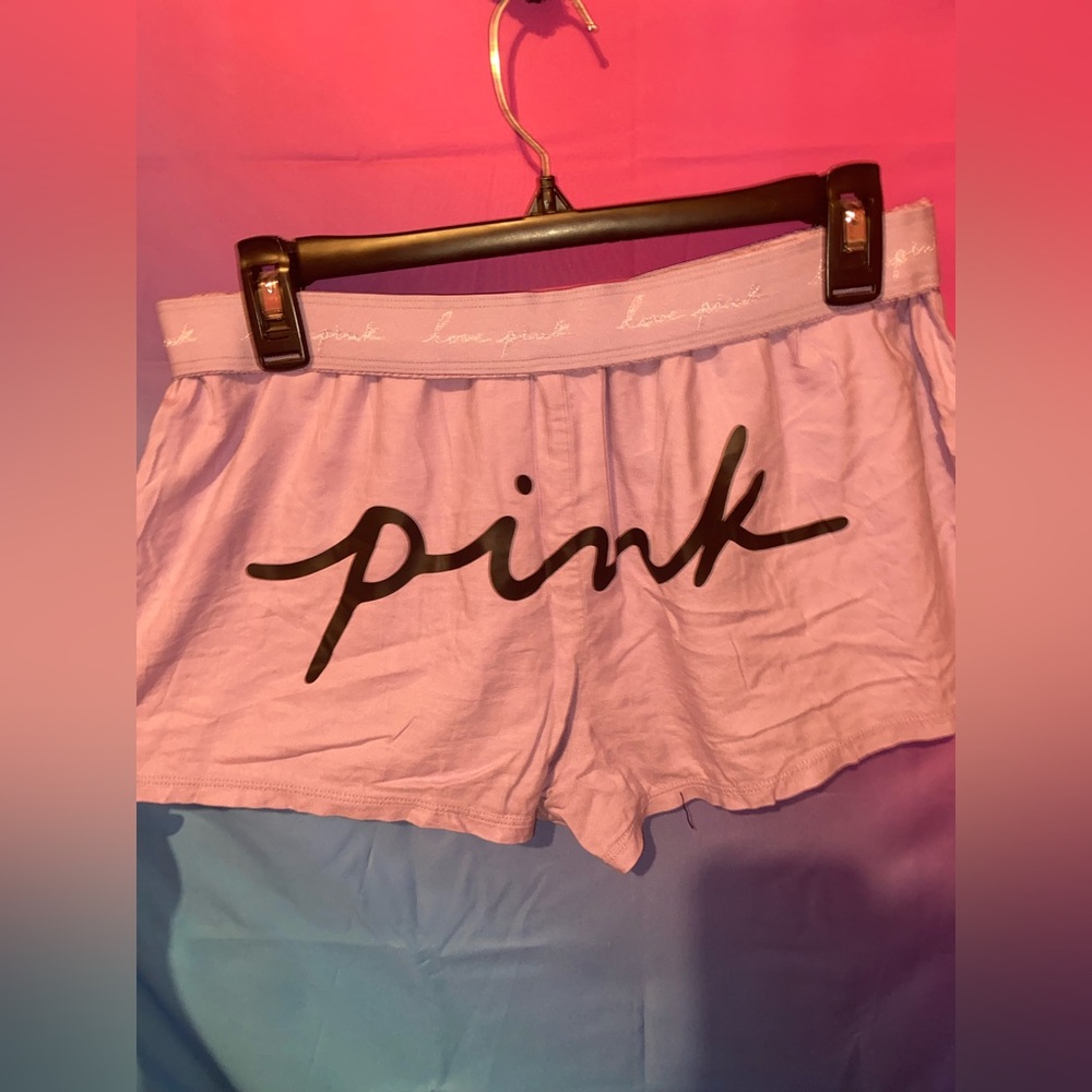 Purple PINK pajama shorts